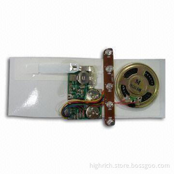 Sound Module with Speaker and Voice Chip, Suitable for Paper Card